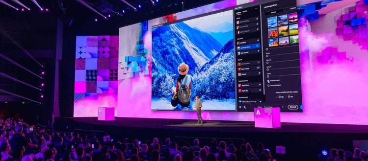 The Stage at Adobe MAX.